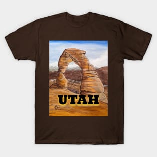 Utah stone arch formation T-Shirt